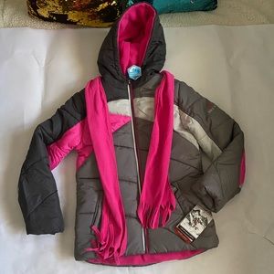 Swiss+Alps Girls Puffer Jacket
